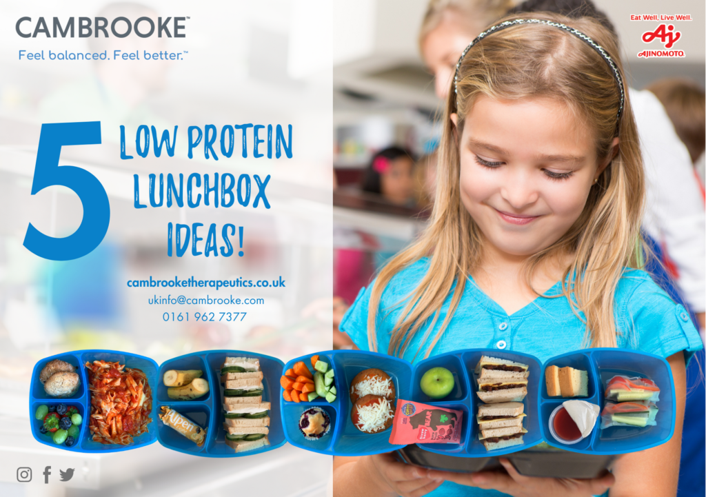 Low Protein Lunchbox Ideas for PKU