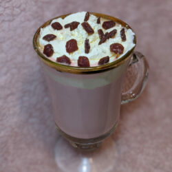 Pink hot choc