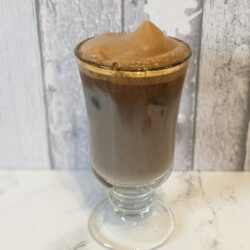 Whipped ice mocha