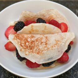 Fruit pancakes