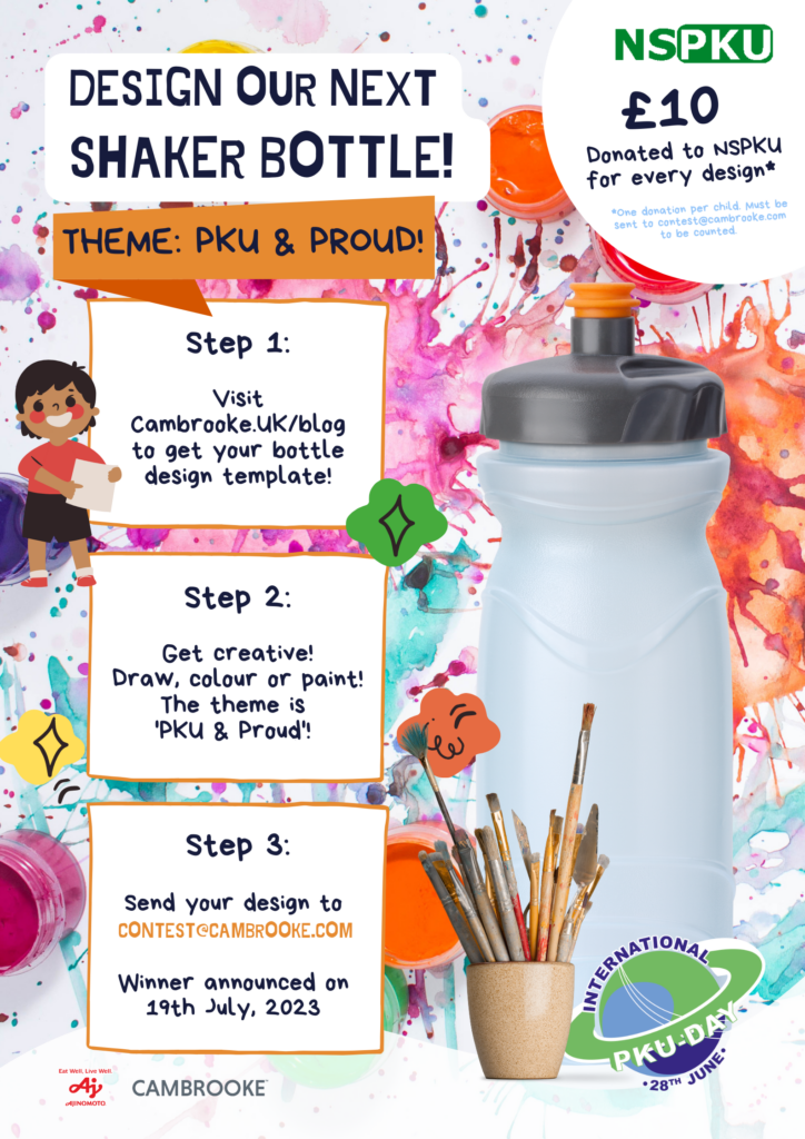 Competition time! Design our next Kids Shaker Bottle!